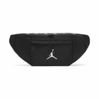 Nike 腰包 Jordan Waist Pack 男女款 喬丹 飛人 斜背包 外出 大容量 黑 白 JD2123012GS001