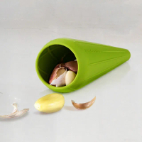 【TESCOMA】Presto去皮剝蒜器 綠 / 蒜頭去皮器 剝蒜神器