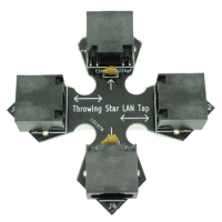 2X Network Packet Capture Tool LAN Throwing-Star-Instructions Assembled