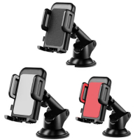 Car Phone Mount,Washable Strong Sticky Gel Pad With One-Press Design Dashboard Car Phone Holder For Iphone X/8/8Plus/7/7Plus/6S/