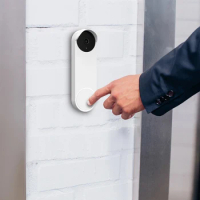 Silicone Doorbell Skin Drop-proof Doorbell Skin Case Accessories Snow Proof Anti Sunlight for Google Nest Doorbell Wired 2nd Gen