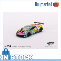 1114[ของแท้] Mini GT 1:64 522 LambLamborghini Huracán GT3 EVO #19 2023การแข่ง IMSA Daytona 24ชม.