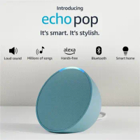 Original Best Seller Echo Pop Music and Smart Speaker Home Controls with Alexa