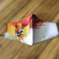 masker garuda merah putih