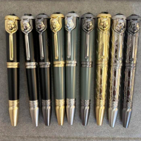 Monte MB Pen Writer Signature Edition Rudyard Kipling Luxury Ballpoint Pen Stationery With Embossed Blacne Ink Wolf Head Design