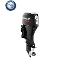 HIDEA Outboard Motor EFI Series 4-Stroke 40Hp Three-Cylinder Electric Starter,Remote Control,Power Lift,747CC,29.4KW Boat Engine