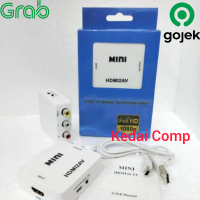Converter HDMI To AV RCA / Konektor HDMI2AV Adapter mini Hdmi av rca