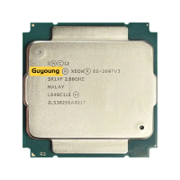 CPU mới Xeon E5 2697 v3 E5 2697 v3 E5 2697v3, xung nhịp 2,6 GHz, 14 nhân, 28 luồng, bộ nhớ cache 35 