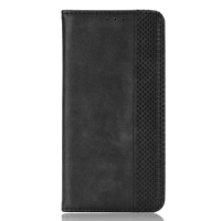 Suitable for Sony Xperia XZ3 XZ4 anti-drop magnetic card mobile phone case, clamshell leather retro luxury wallet case