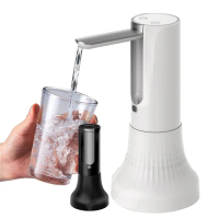 【Vita】桌面/桶裝兩用折疊式電動抽水器 家用桶裝水飲水機自動上水壓水器 無線智能定量出水器自動給水器