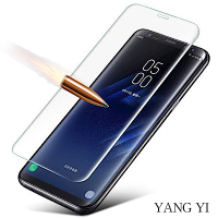揚邑 Samsung Galaxy S8 Plus 滿版3D防爆防刮 9H鋼化玻璃保護貼膜