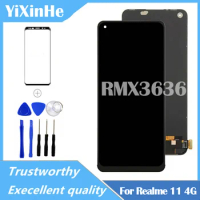 6.4" AMOLED for Oppo Realme 11 4G LCD RMX3636 Screen Digitizer Replacement Repair Parts