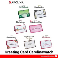 Kartu Ucapan / Greeting Card CAROLINAWATCH.ID HAPPY VALENTINE