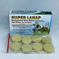 Super Lahap Sapi 8 Bolus Jamu Herbal Meningkatkan Nafsu Makan Hewan Ternak Sapi Kerbau Kambing