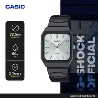 Casio MTP-B185B-7AVDF Jam Tangan Analog Pria Original Stainless Steel