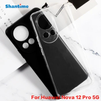For Huawei Nova 12 Pro 5G Gel Pudding Silicone Phone Protective Back Shell For Huawei Nova 12 Pro 5G Soft TPU Case