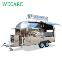 WECARE Remorque Food Truck Catering Kitchen Trailer Carro De Comida Rapida Snack Food Carts and Food Trailers Fully Equipped
