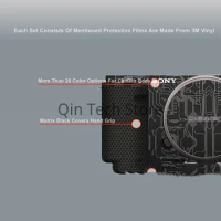 Decal Skin ZV E10 For Sony ZVE10 Camera Guard Skin Wrap Film Sticker Protector