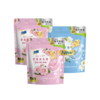 【白蘭】香氛洗衣球 63顆/袋(玫瑰青檸/小蒼蘭)