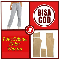 Pola Celana Kolor Wanita/Pola Jiplak/Pola Jahit/