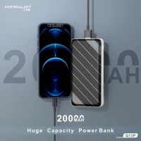 Mini Size Powerful Power Bank 20000mAh 22.5W Fast Charge External Battery Large Capacity Portable Powerbank for CellPhone Xiaomi