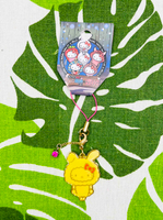 【震撼精品百貨】Hello Kitty 凱蒂貓~日本sanrio三麗鷗 KITTY限定版手機吊飾-兔方吉*24355
