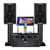 InAndOn Karaoke System Machine with Touch Screen 6TB Wifi Karaoke Machine Portable Home Jukebox KTV Professional Karaoke Player