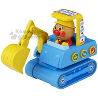 小禮堂 麵包超人 挖土機玩具車《藍.坐姿》增添親子間的親密度