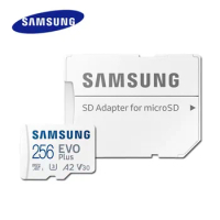 Samsung PRO EVO Plus microSD Card U3 microSDXC 512GB 256GB 128GB 64GB High performance for 4K UHD video TF Card