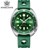 Steeldive SD1970 Brand Men's Automatic Watch NH35 Diver Watch Dual Date Sapphire Diver Watch Luxury Watch Automatic Watch Men