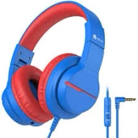 ICLEVER HS19 BLUE 3.5MM 40MM 可折疊兒童耳機 C01-1702N-01