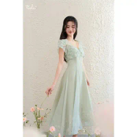 Đầm váy hoa phối áo-Jessica Dress TIELA   Lilie Dress