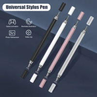Universal Double-Head Stylus Pen Drawing Tablet Capacitive Screen Touch Pen for Samsung Galaxy Tab S9 A9 A8 S6 Lite S7 FE S9+