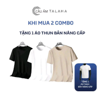 Combo 100k 3 áo thun cotton 35% phiên bản thường ( vải dày hơn mát hơn chọn combo 3 áo bản nâng cấp 