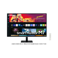 SAMSUNG 三星 32吋智慧聯網螢幕 M7 4K S32DM703UC S32DM702UC#黑色-黑色