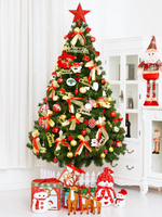 聖誕樹 圣誕樹家用發光1.8米豪華加密套餐擺件diy1.5米3大型圣誕節裝飾品 快速出貨