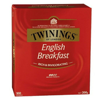 唐寧 TWININGS 唐寧茶 英倫早餐茶 英國皇室御用茶包 英式紅茶English Breakfast