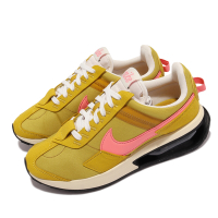Nike 休閒鞋 Air Max Pre Day 男女鞋 氣墊 舒適 避震 車縫裝飾片 情侶穿搭 黃 粉 DH5676-300