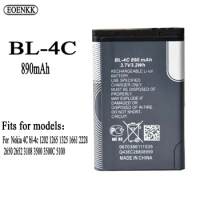 BL4C BL 4C BL-4C Rechargeable Original Phone Battery For Nokia 6100 6125 6136 6170 6300 6301 6102i 6170 7705 7200 7270 8208