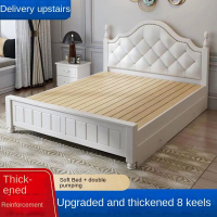 Solid Wood Bed Frame Storage Drawers Bed Frame Queen King Bed Frames