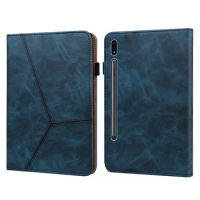 For Samsung Galaxy Tab S9 FE Case Business PU Leather Wallet Stand Tablet Cover For Coque Galaxy Tab S9 FE Plus Case Funda