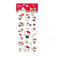 小禮堂 Hello Kitty 口罩轉印貼組 (紅點點) 4713752-406551