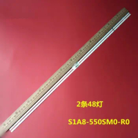 5/10kit LED Strip BN96-52595A For Sam sung UA55AU8000 UN55AU8000G UA55AU8080 UA55AU8100 55AU8K BN96-52595A S1A8-550SM0-R0