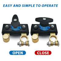 Universal Car Battery Kill Switch Anti Theft Power Isolator Switch Prevent Battery Drain Quick Disco
