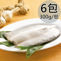 【天和鮮物】嚴選鹹水虱目魚肚6包(300g/包)
