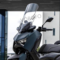 For YAMAHA XMAX300 XMAX 300 XMAX-300 2023 2024 modified and raised front windshield with high-definition transparent glass