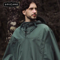 Ultralight Outdoor Raincoat Waterproof Hooded Durable Motorcycle Rainwear Thickened Portable Guardar Chuva Unisex Rain Gear