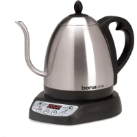 Bonavita 1L Digital Variable Temperature Gooseneck Electric Kettle for Coffee Brew and Tea Precise Pour Control