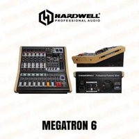 Power Mixer 6 Channel Hardwell Megatron 6 Original