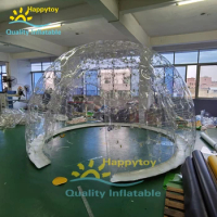Inflatable Clear Igloo Dome Tent Inflatable Transparent Bubble Tent With Door